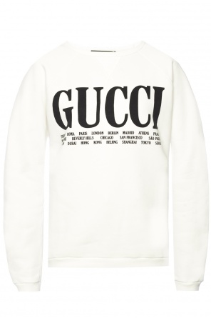 Logo-printed sweatshirt, zdjęcie 1 Logo-printed sweatshirt od Gucci